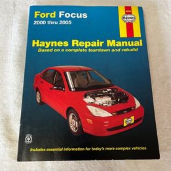 Haynes Repair Manual Ford Focus 2000 thru 2005 - Picture 1 of 7